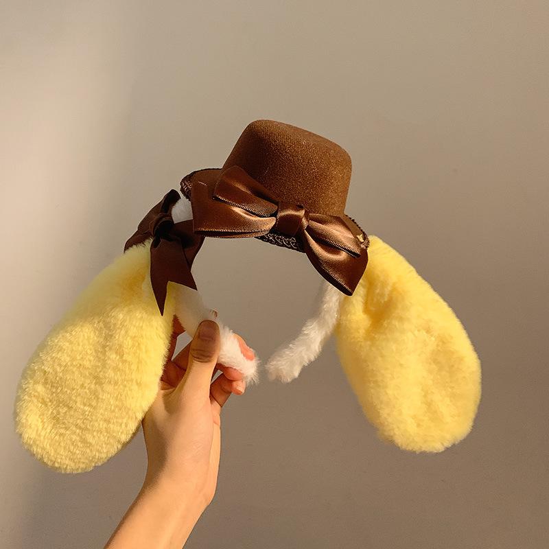 Комплект костюмов для выступлений Pompompurin & Cinnamoroll с соответствующим реквизитом и головным убором для женщин