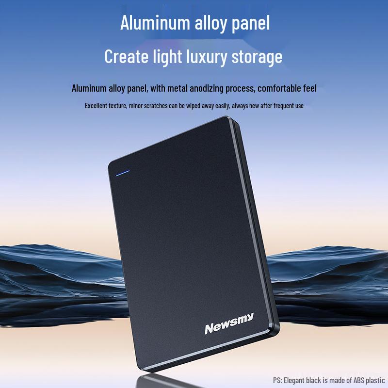1TB & 2TB High-Speed Mobile Hard Drive with Encryption for PC and Phone.