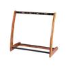 Solid Wood Multi-Guitar Display Stand with 5-Head and 3-Head Options