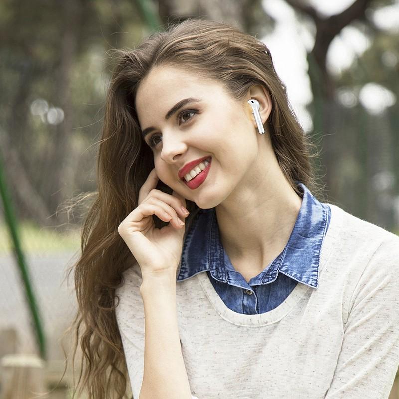 אוזניות אלחוטיות I12 Bluetooth 5.0 Touch ספורט אוזניות סטריאו עם תיבת טעינה לאייפון Xiaomi Huawei Samsung Android Phone