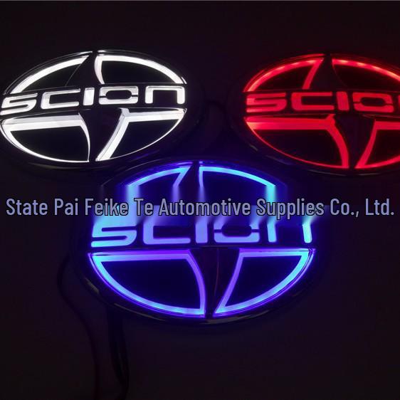5D LED Light for Toyota Scion Car Emblem - Luminous Rear Tail Emblem