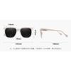 Korean INS Style Retro Oversized Frame Sunglasses Women Unisex UV400