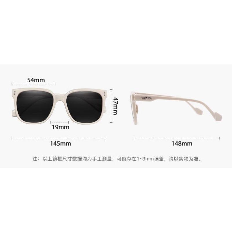 Korean INS Style Retro Oversized Frame Sunglasses Women Unisex UV400