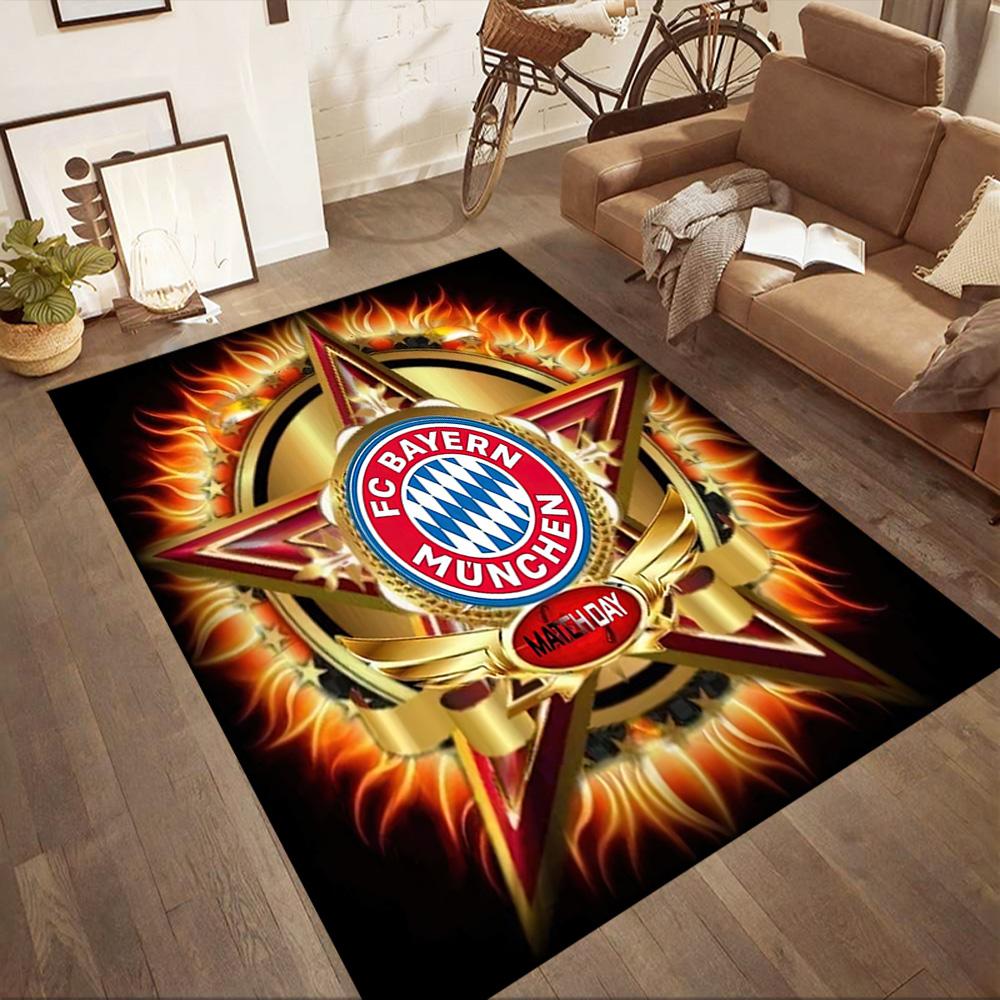 Champion Fc Bayern München Square rugs are a great choice for living rooms, bedrooms, home décor, and as gifts.