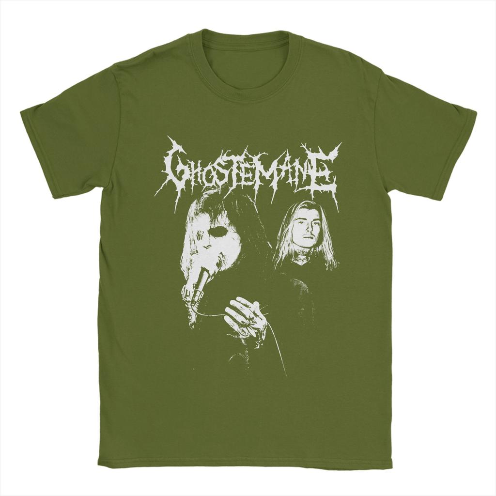 Harajuku TShirt Summer Trap Metal GhosteUnisexe Hippie TShirts  Cotton Tee Shirt for Unisex Y2K Funny Loose Short Sleeve Tops