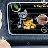 2D flat three kittens car vent clip decorative diffuser (fragrance not included),car interior decoration, aromatherapy clip,ideal for holiday gifts