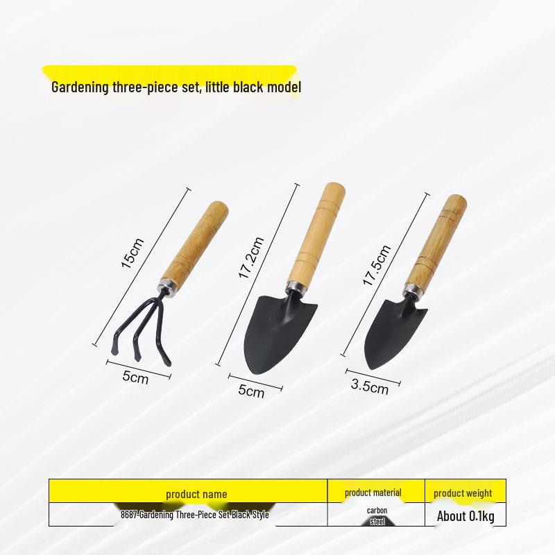 

Mini Shovel and Rake Set for Home Gardening: Perfect for Vegetable Planting, Flower Growing, Soil Loosening, and Potted Plants.