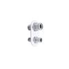 2-Port Billet Aluminum Firewall Heater&A/C Bulkhead Connector Hot Rod 181152-100