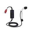 Portable EV Charger with US Type 1, EU Type 2, and National Standard Compatibility