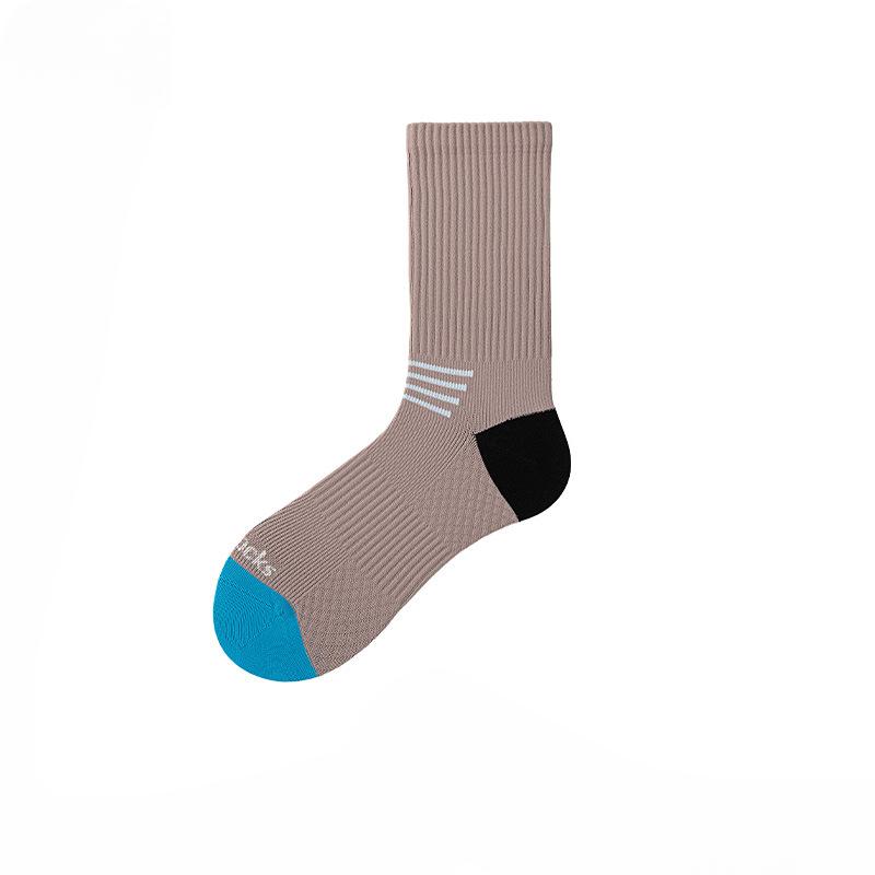 Female Professional Outdoor Running Climbing Yoga Fitness Breathable Sweat Absorption Boneless Sports Tube Socks