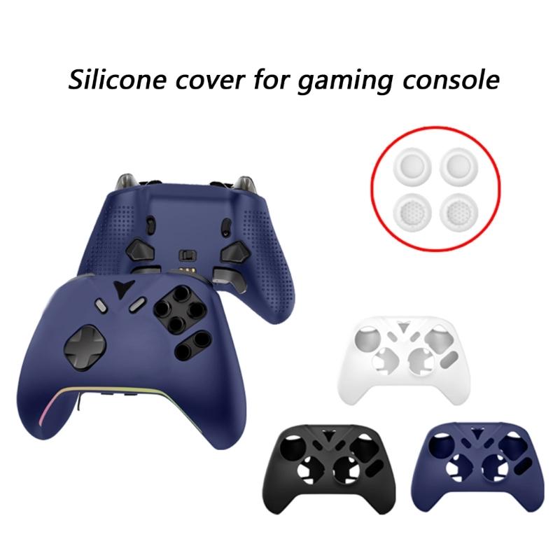 Protective Case Skin Gaming Controller Silicone Cover for 5 Game Handle Protector Sleeve Flexible Skin