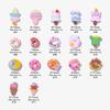 3D Cartoon Nail Accessories: Cute Ice Cream & Donut Resin Designs for Summer