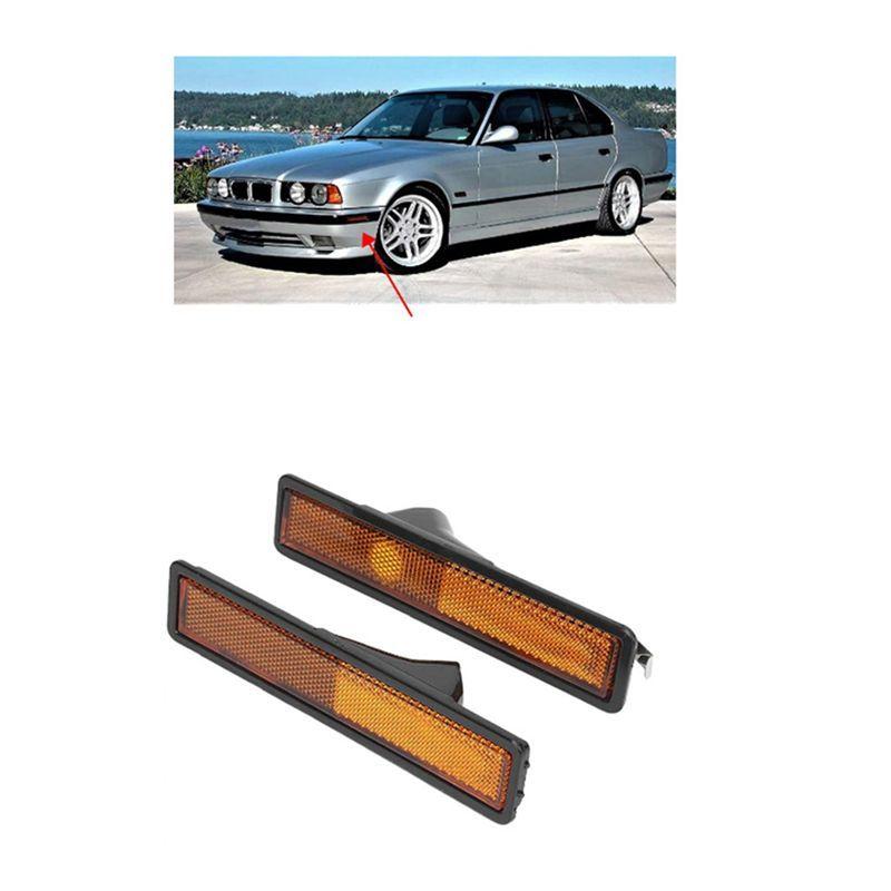 Car Side Marker Lights For BMW E30 E32 E34 318I 325I Car Left Right Side Turn Signal Marker Light 63141377849