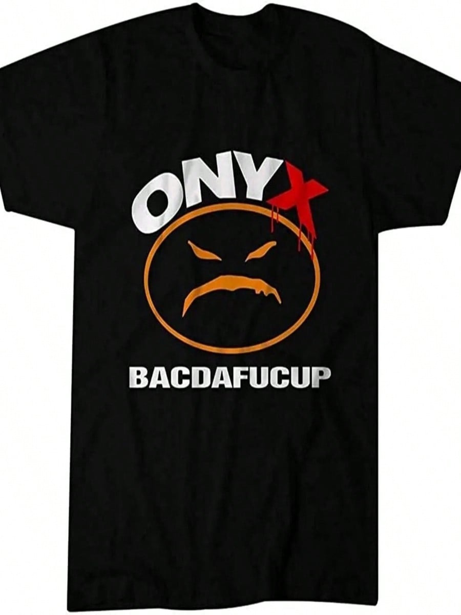 Футболка Qanipu Onyx Bacdafucup - Классический Хип-Хоп S разноцветный