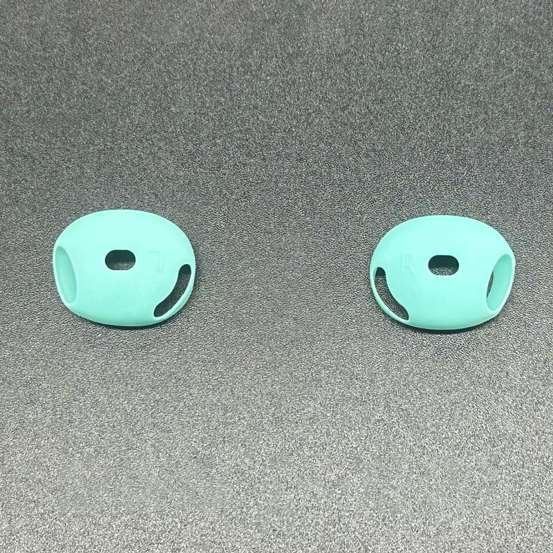 

1 пара силіконових амбушюр для Airpods 4 футляр Бездротові навушники Захисні амбушюри Чохли Airpods 4 амбушюри вкладиші