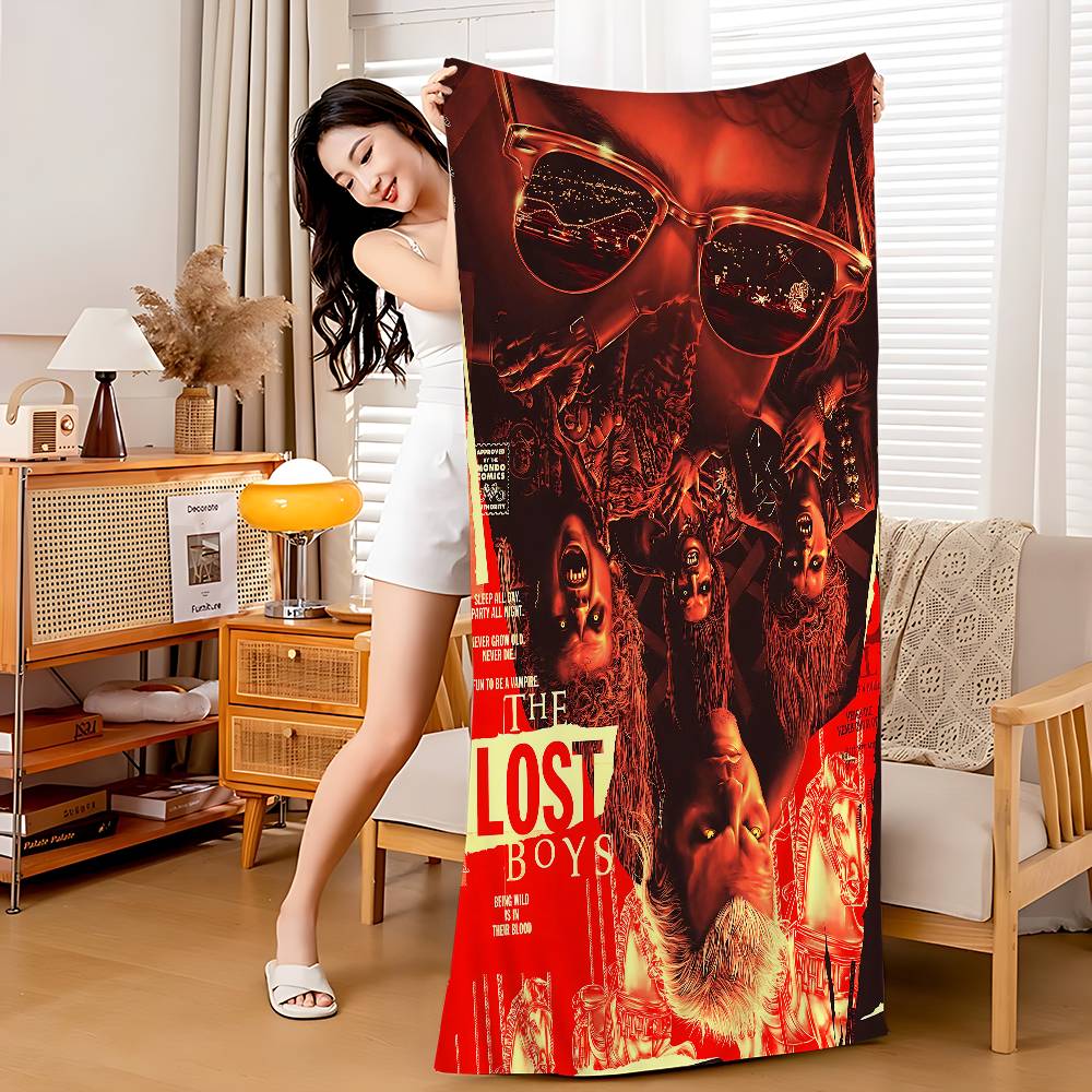 Lost Boys 1987 Movie Big Microfiber Beach Towels Quick Dry Towel Sand Beach Towels Pool Towel For Travel Swim Pool Yoga
