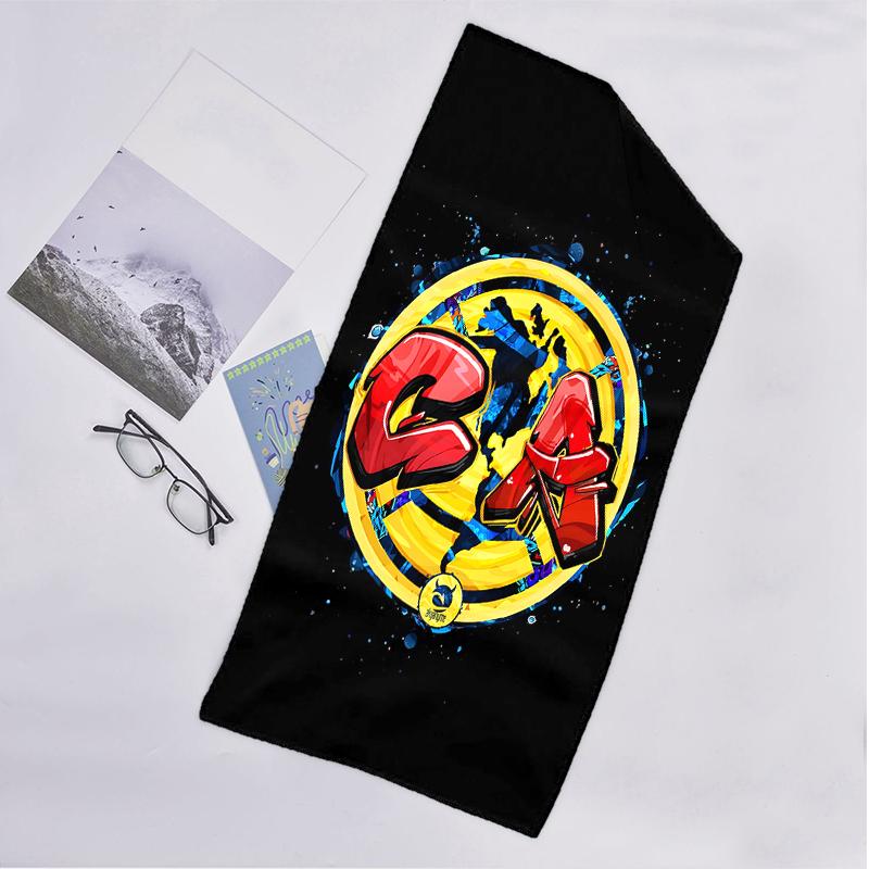 Club Amrica Fashion Beach Towel: Ideal for Summer Adventures Soft, Absorbent and Quick Drying Suitable for Swimming and Bathing
