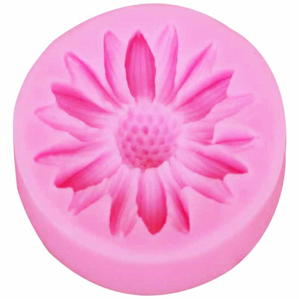 Sophronia Daisy Candle Moulds Soap Mold Kitchen-Baking Resin Silicone Form Home Decoration 3D DIY  Craft Wax-Making M850