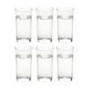 Toyo Sasaki Glass Tumbler Glass HS Tumbler Long Tumbler 365ml Set of 6 Made In Japan Dishwasher Safe Unbreakable Glass Cup Coffee Glass Beer Glass