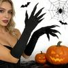 Funny Long Nails Gloves Cosplay Costume Props Paw Gloves  Halloween Party