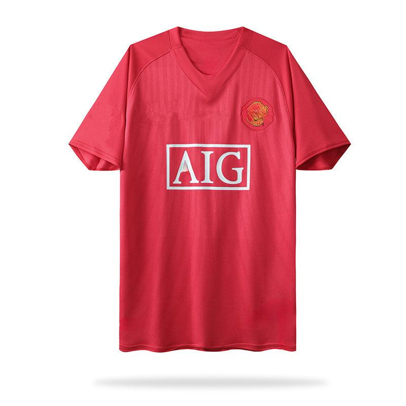 

07-08 Man L home court short-sleeved long-sleeved retro jersey League Champions League No. 7 Ronaldo No. 10 Lu N Thai jersey S