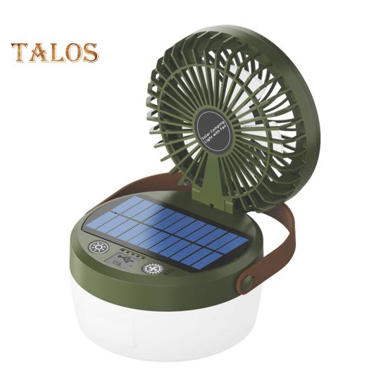 

Солнечный вентилятор для кемпинга, режимы света, регулируемая скорость, USB-зарядка, 2 в 1, многоцелевой подвесной вентилятор для походной палатки, аварийный фонарь армия зеленый