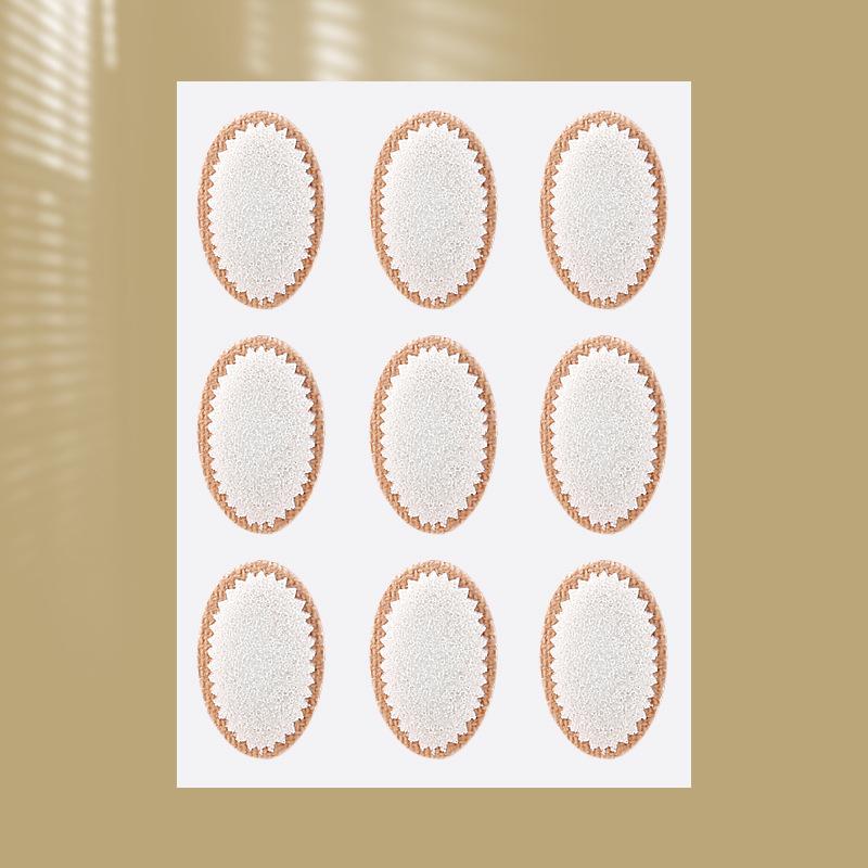 

Овальные пенные наклейки от мозолей, натоптышей на ногах, против натирания, от волдырей, наклейки для высоких каблуков, мягкие, против износа, наклейки на подошву по желанию