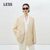 Women's Loose-Fit Sheep Leather Jacket