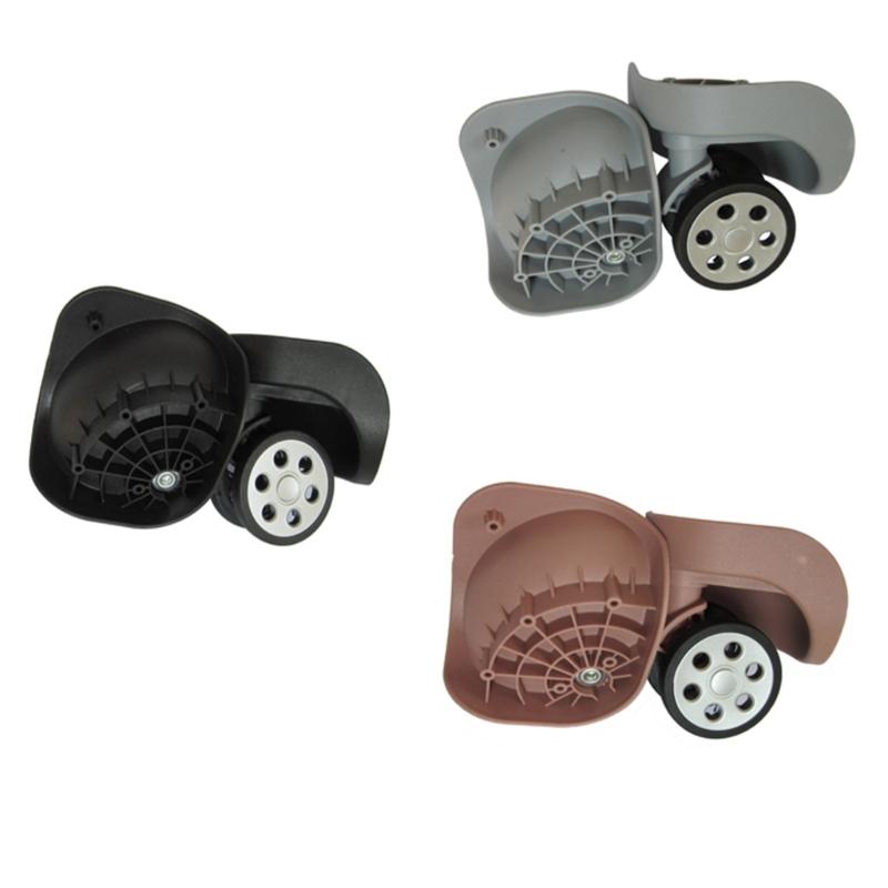 1 Pair A191 Replacement Luggage Wheels Repair Accessories Universal Luggage Wheel for Travel Suitcase Luggage