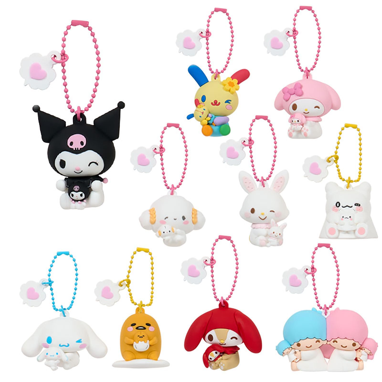 

Sanrio Тайный шарм Главный приз 4-я серия «Я люблю себя» Часть Персонажи Sanrio 620041 (Персонаж 2) ПВХ/Сталь розовый