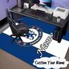Custom Name Chelsea Crest Artwork Rug for Living Room, Game Rooms, Office, Bedroom, Floor Mat Playful Design, Fan Gifts Christmas Decor