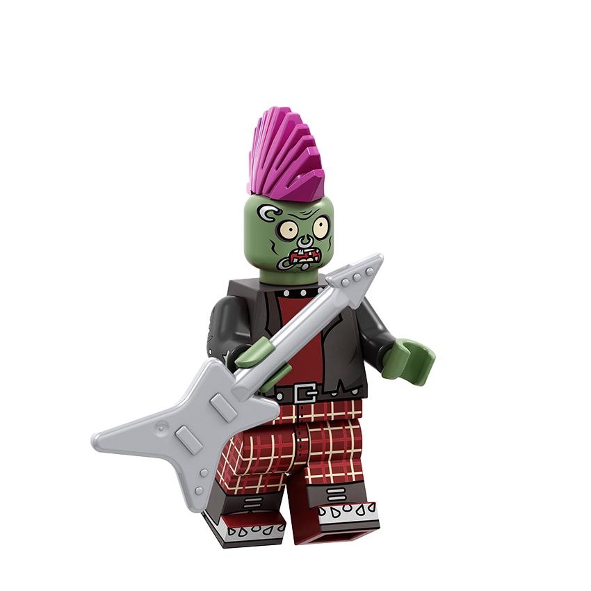 Children's Building Toy Plant Vs. Zombie Boy Mini Granule Toy