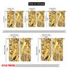 2pcs,2D Plane Printing Light Filtering Curtains Tropical Harmony (2) Versatile 100% Polyester (without Rod) All Seasons for