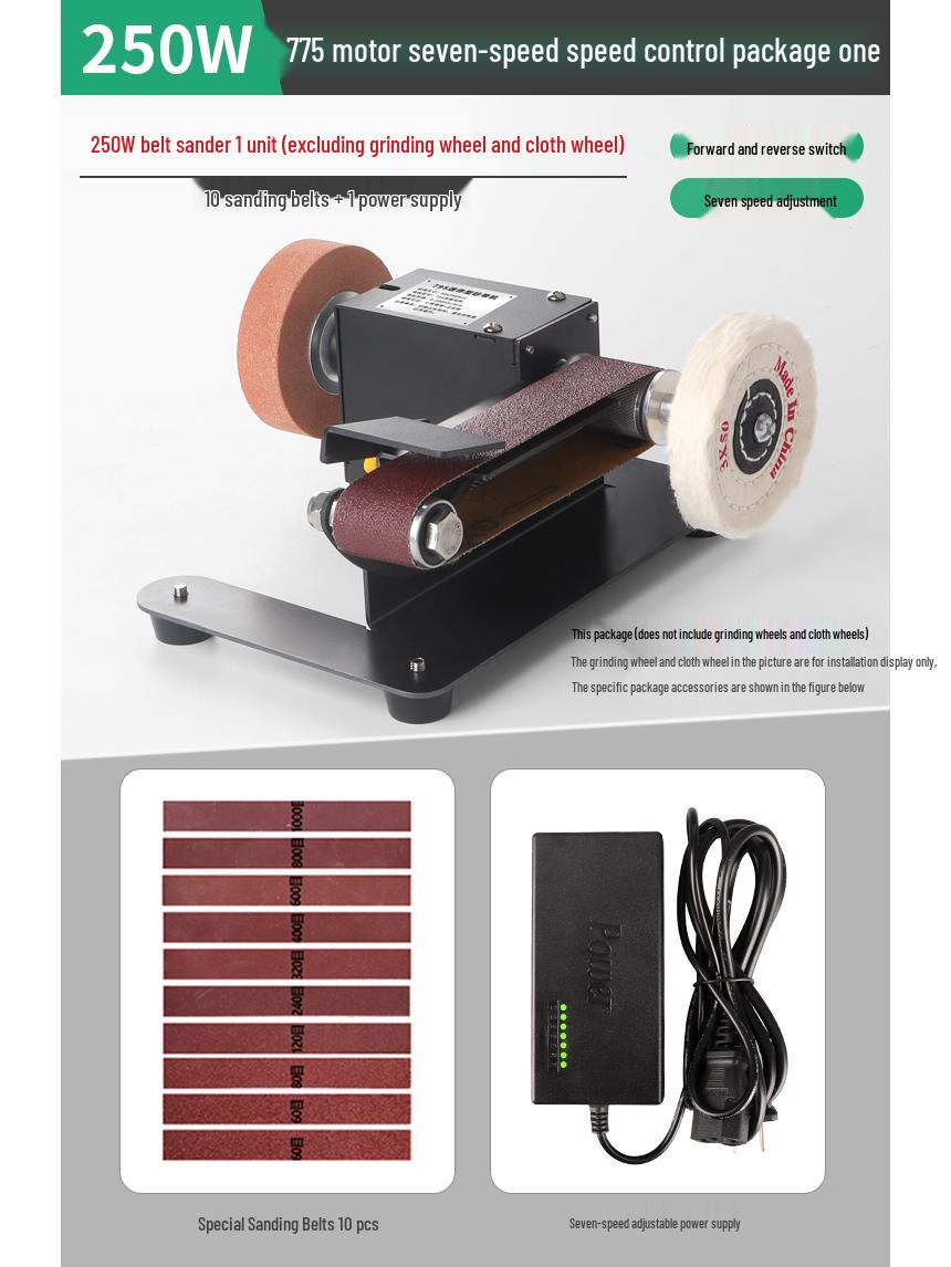 

Compact Electric Belt Sander & Knife Sharpener