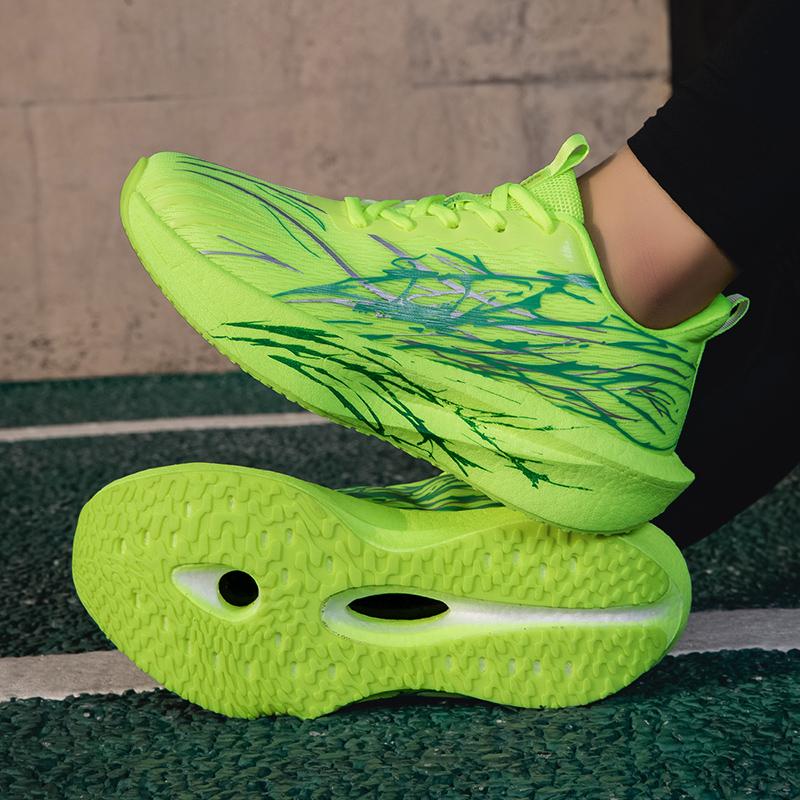 Fashion Carbon-plate Running Shoes Damping Sneakers Unisex Tennis Basketball Trainers Fitness Exercise Sports Shoes