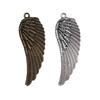 Feather Wing Charms Antique Alloy Pendants For Bohemian Jewelry Making