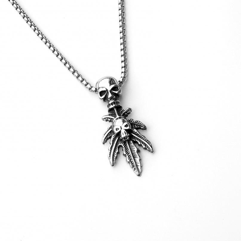 Hip-Hop Zodiac Year of the Snake Pendant: Cobra King Necklace for Men & Women - Stainless Steel Animal Jewelry