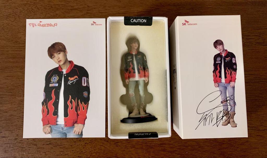 [USED] BTS Bangtan Boys SK Telecom Official Figure Yoongi