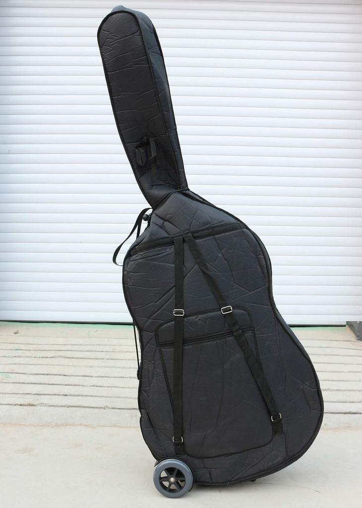 New Upright Double Bus Cart Carry Transport String Bus Wheel Buggy for 110-44 Double Bus