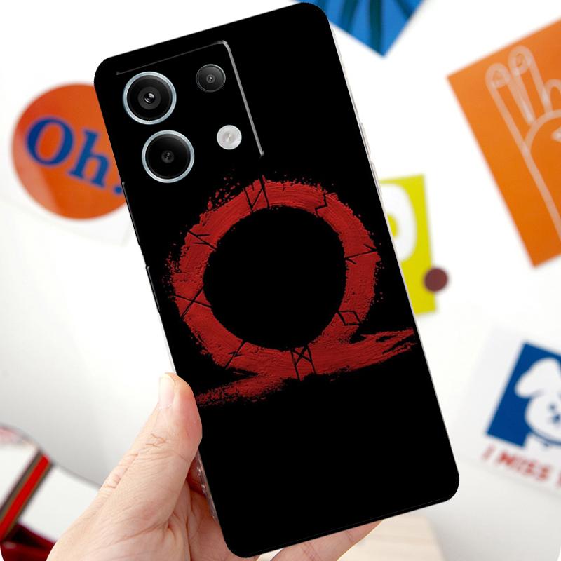 God of War Funda For Xiaomi Redmi Note 14 Pro 10 11 12 13 Pro 11S 12S Case For Redmi 15 14C 12C 10C 13C
