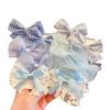 10pcs/set Flower Bowknot Elastics Hair Ties For Girl Bands Hair Children DIY Accessories Bands J9J2