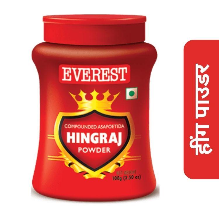 

Everest Hingraj Asafoetida Powder 100 g Pack For Rich Aroma And Flavorful Cooking With Premium Quality Spice Blend