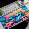 Stitch Theme Mouse Pad, Non Slip Rubber Base, Multifunctional Office & Home Decor, Perfect for Workspace Personalization.