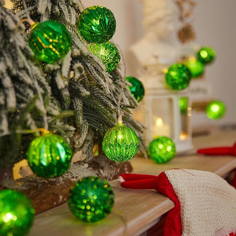 Christmas Decoration, Holiday Decoration, Shop Window Decorations, Christmas Scene Layout, Christmas Tree Luminous String Pendants