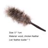 Dollhouse Feather Duster Simulation Cleaning Tools Model Toy Miniature 1/12 Scale Feather Duster for Scene Props
