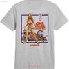 Hammer Horror Films One Million Years B C Official Unisexs T Shirt Vintage Washed Breathable Top For Everyday Wear Streetwear