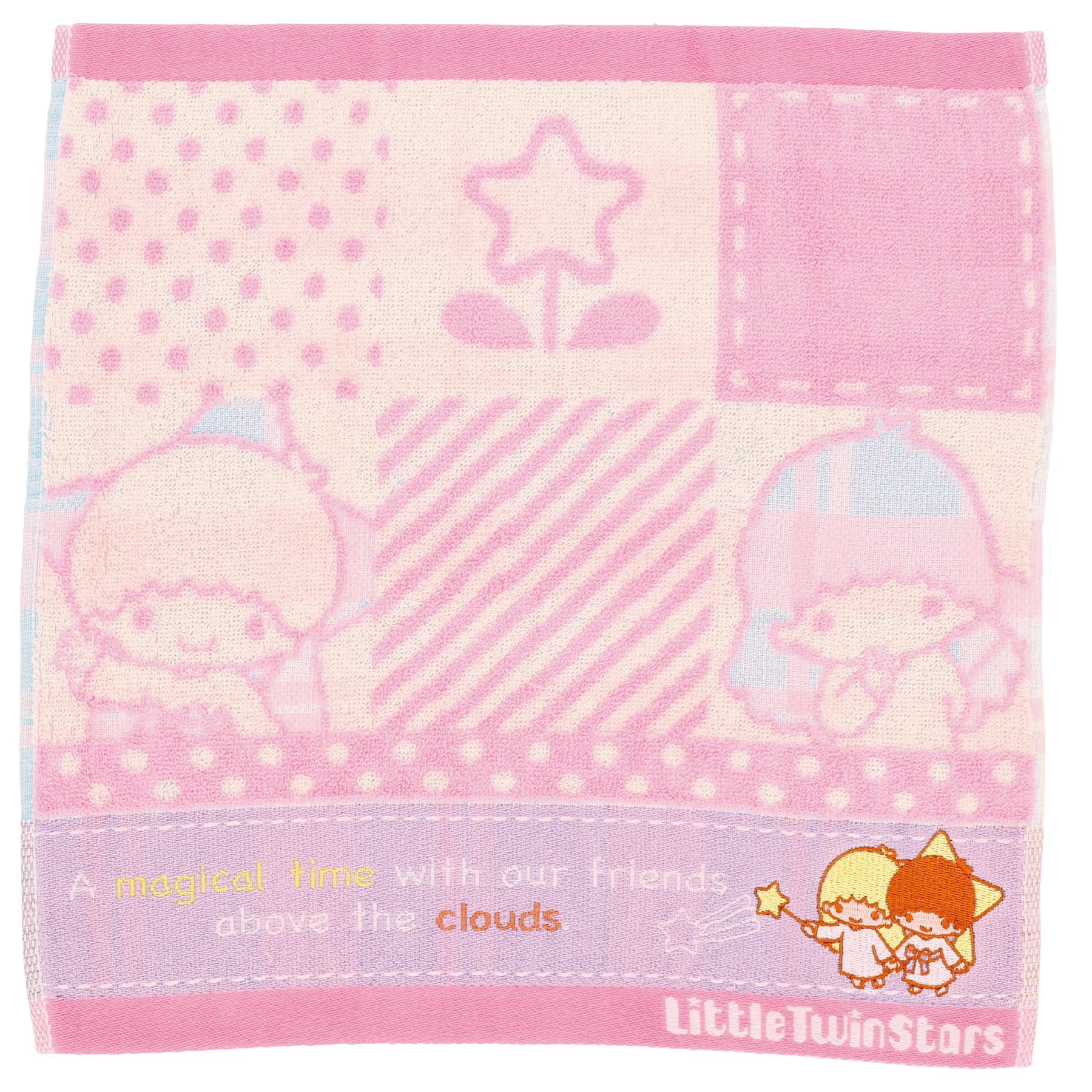 Marushin Hand Sanrio Little Twin 34 x 36 Item 3725004500 Towel, Stars, Approx. cm, Number
