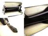Authentic FENDI Selleria Dark Brown Beige Leather Zip Around Zip Wallet #b256  Seller Refurbished
