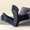 Pilates Grip Low-ankle Split Toe Socks Mid-tube Dance Sports Socks Indoor Fitness Sock