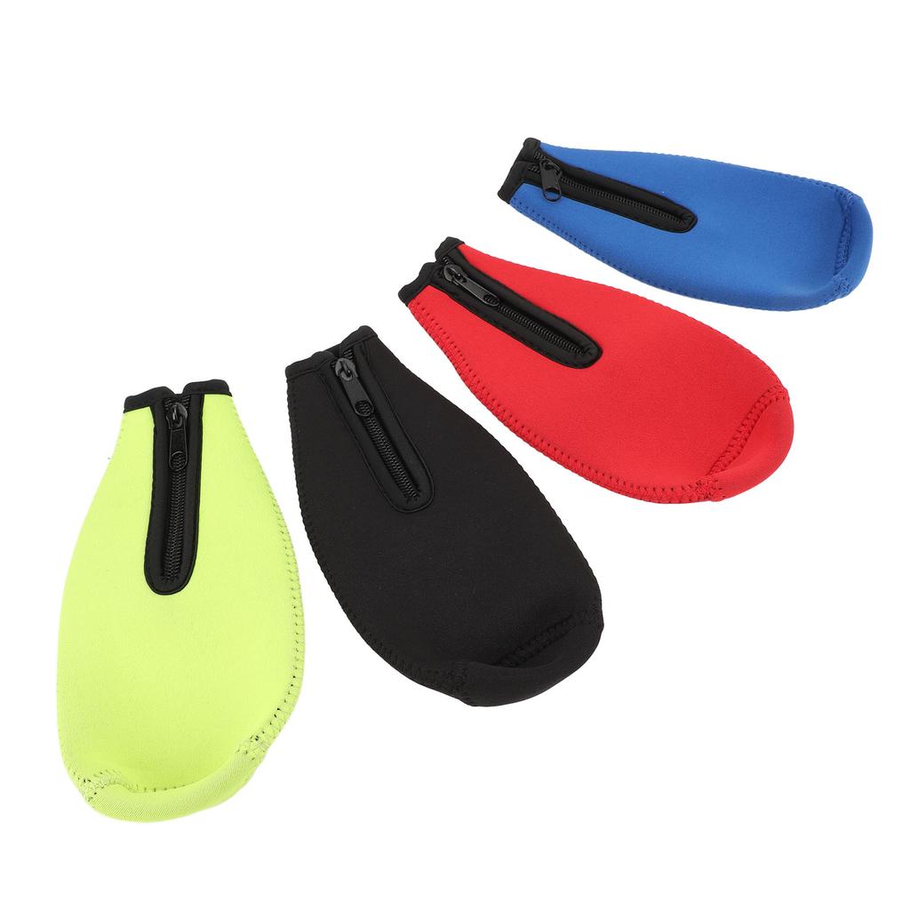 4ks Izolační návlek na pivní láhev Izolace Zapínání na zip Bunda na láhev Silný chladič na pivní láhev Kryt pro domácí párty Venku